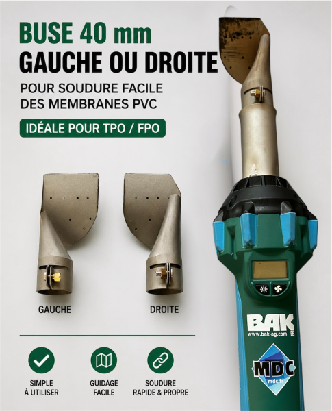 Buse droite ou gauche