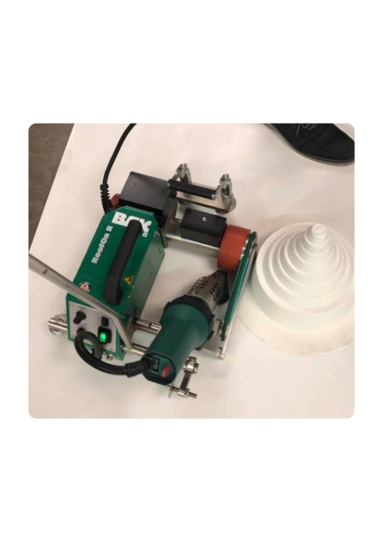 ROOFON-R Automate de soudure plastique pour toiture de la marque BAK disponible à Paris, Lyon et dans toute la France