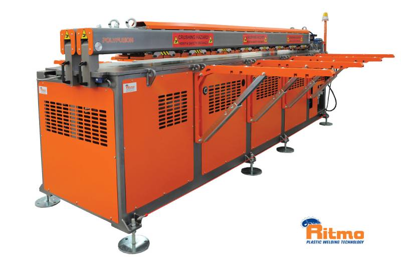 Soudeuse de plaques pneumatique POLYFUSION 3 de la marque RITMO disponible à Paris, Lyon et dans toute la France