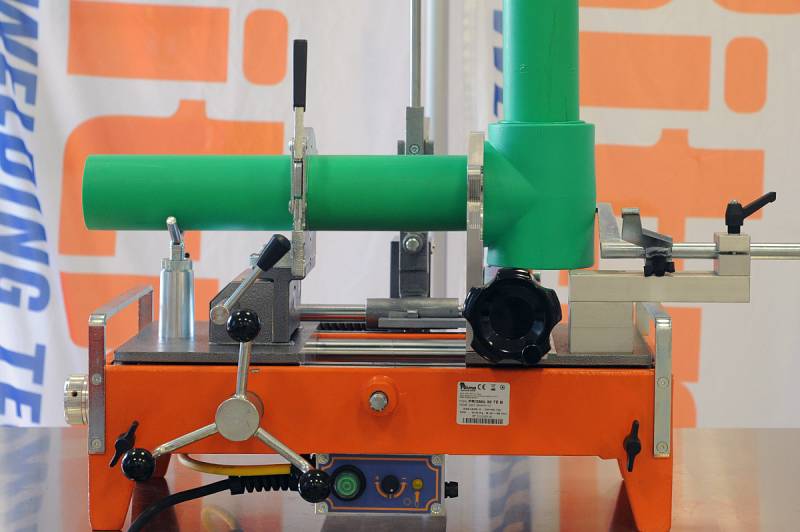 Soudeuse de tubes par contact PRISMA 90 de la marque RITMO disponible à Lyon, Montpellier et dans toute la France