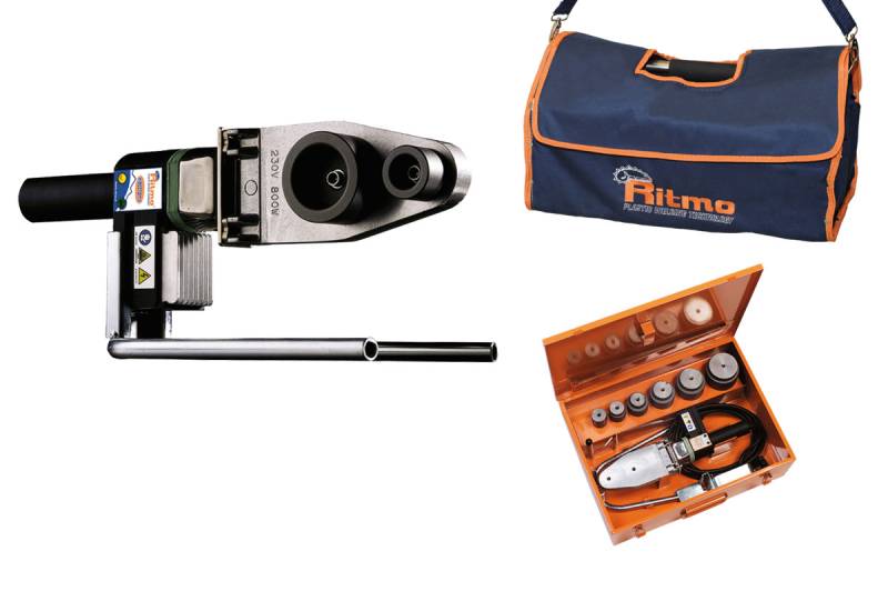 Polyfuseuses manuelles R 25 , R 63 , R 125 Q de la marque RITMO disponible à Paris, Montpellier et dans toute la France