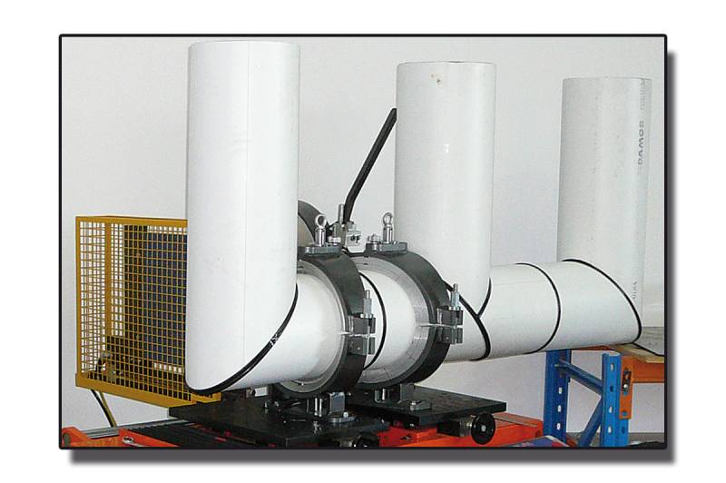 Soudeuse d'atelier pour la fabrication de raccords ALFA 400 de la marque RITMO disponible à Paris, Lyon et dans toute la France