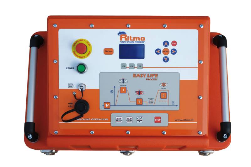 Soudeuse de tubes DELTA 500 de la marque RITMO disponible à Paris, Lyon et dans toute la France