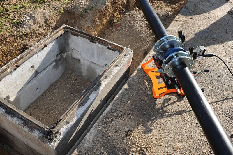 Soudeuse de tubes GAMMA 160 de la marque RITMO disponible à Paris, Lyon et dans toute la France