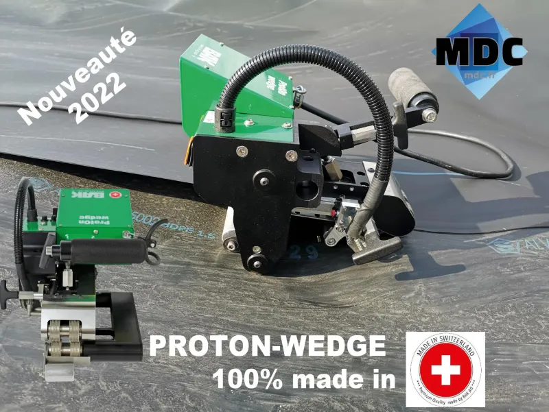 PROTON WEDGE Automate à panne chauffante léger pour soudage bassins de la marque BAK disponible à Paris, Lille et toute la France